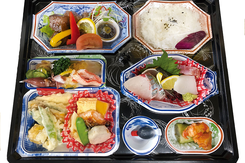 サイコロステーキ弁当